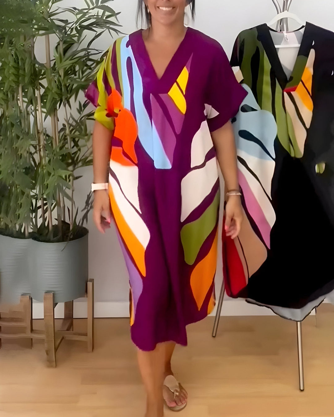Rosaline | Abito casual colorato