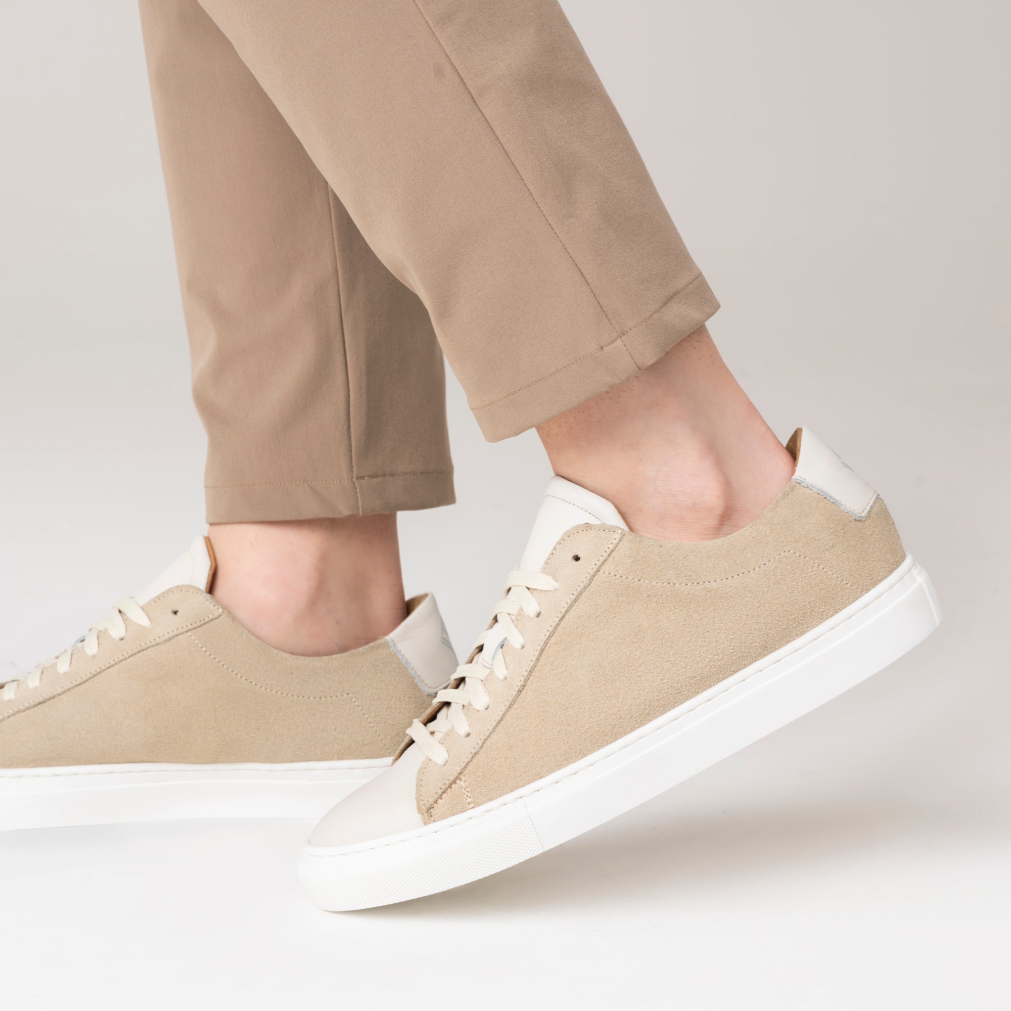 Nova sneakers uomo in camoscio inserti in pelle