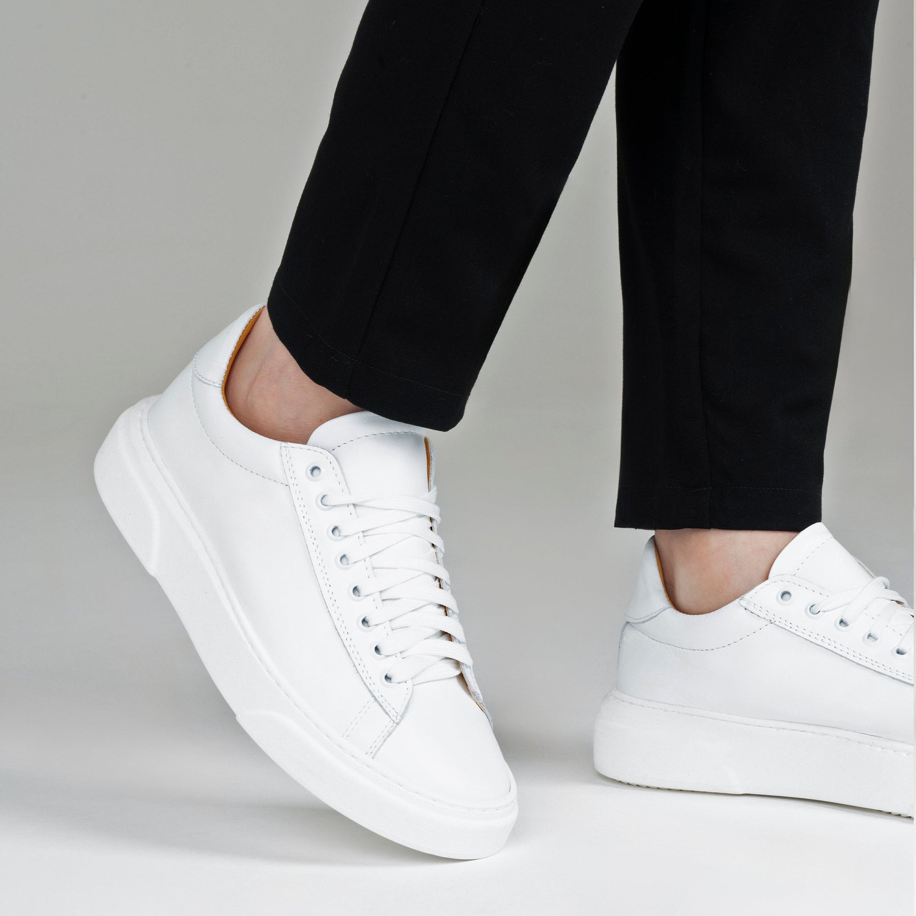 Smith Sneakers basse Uomo in Vera Pelle