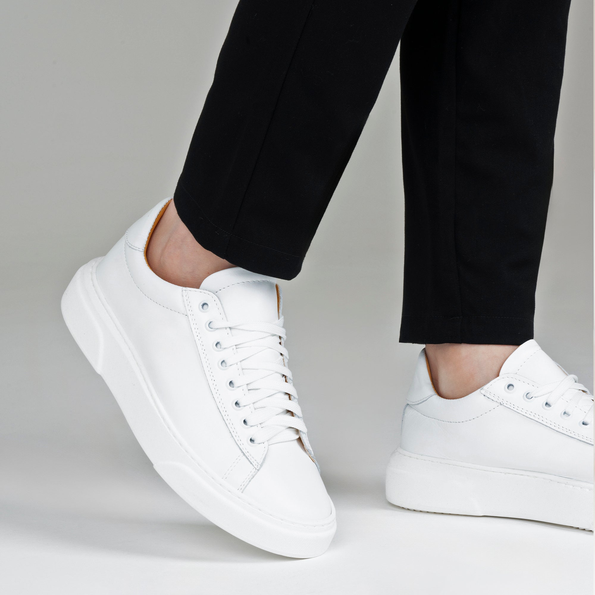 Smith Sneakers basse Uomo in Vera Pelle