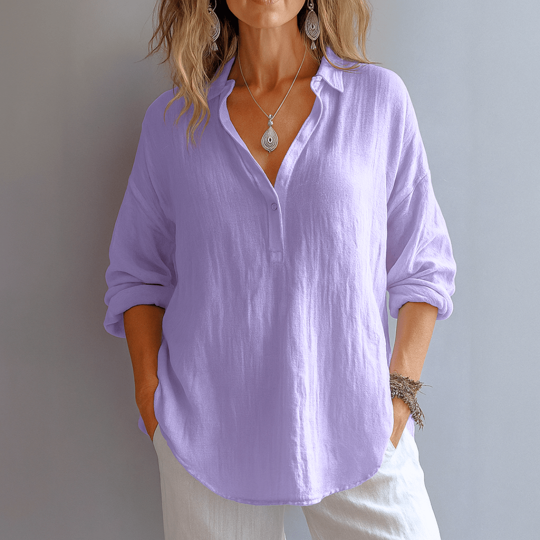 Marianne | elegante blusa in lino