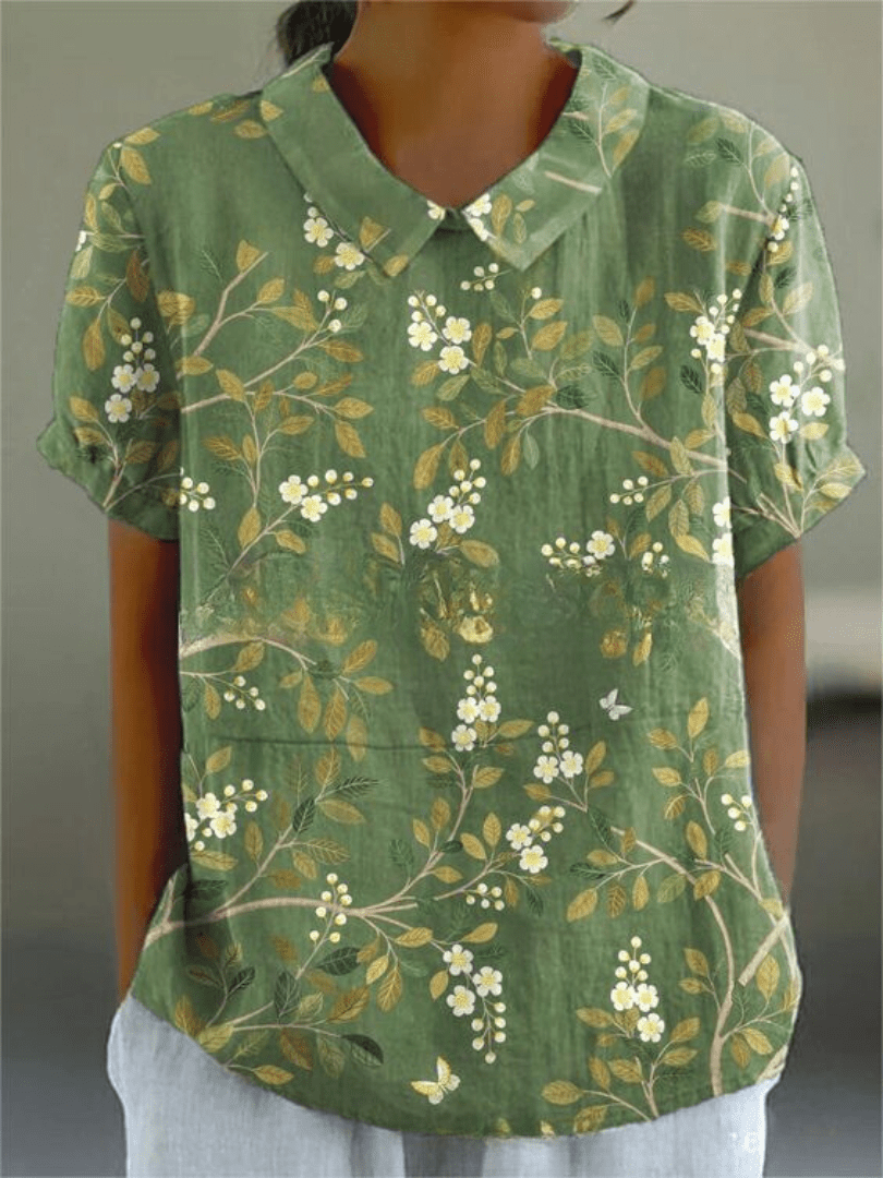 Sofia | Camicia floreale elegante