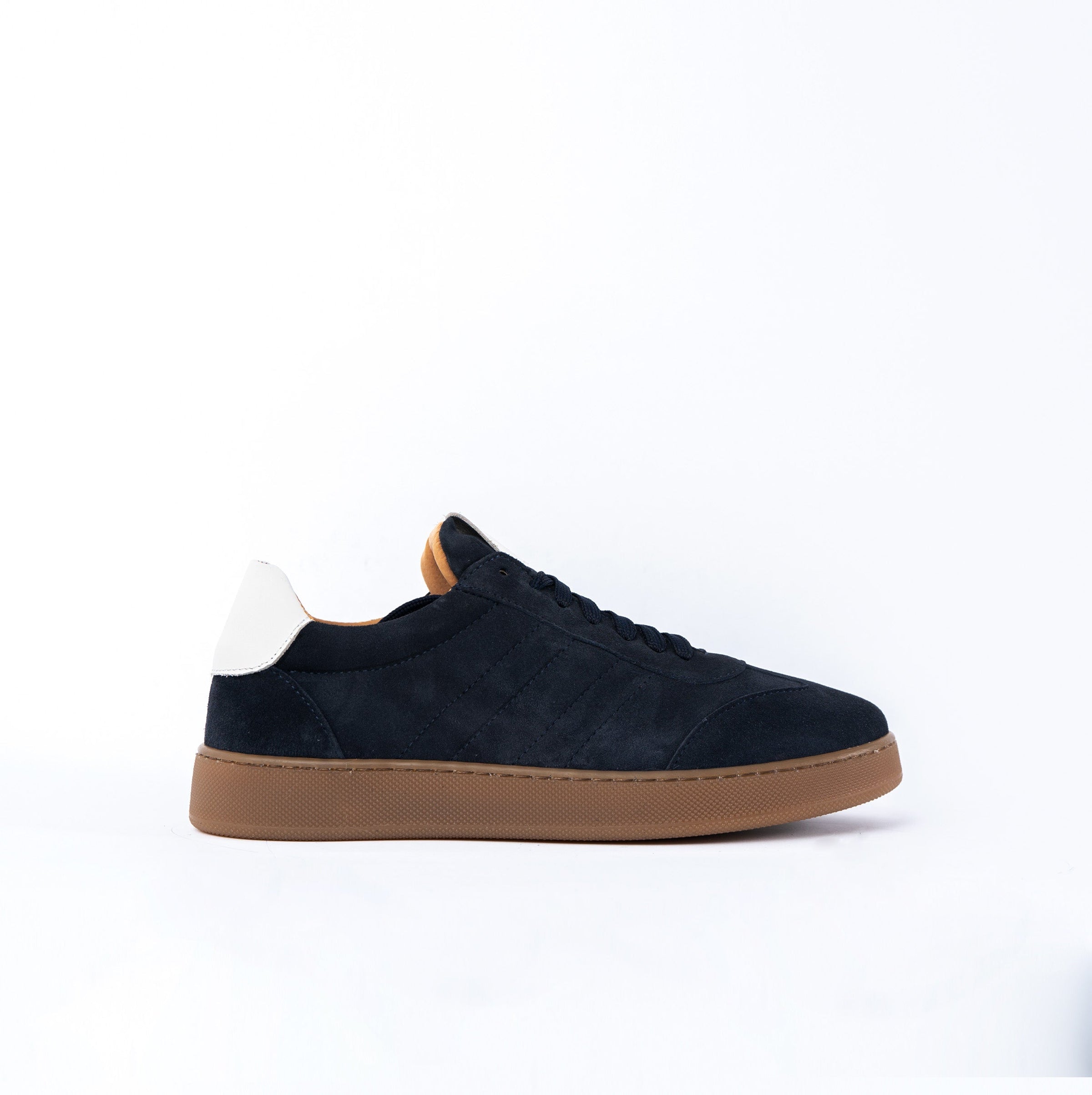 New Fusion sneakers basse uomo in morbido camoscio