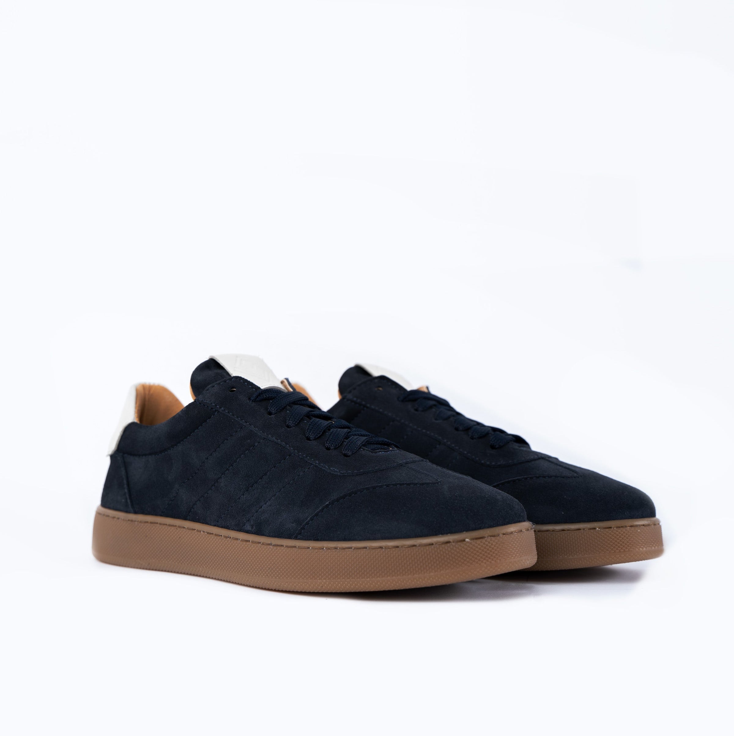 New Fusion sneakers basse uomo in morbido camoscio