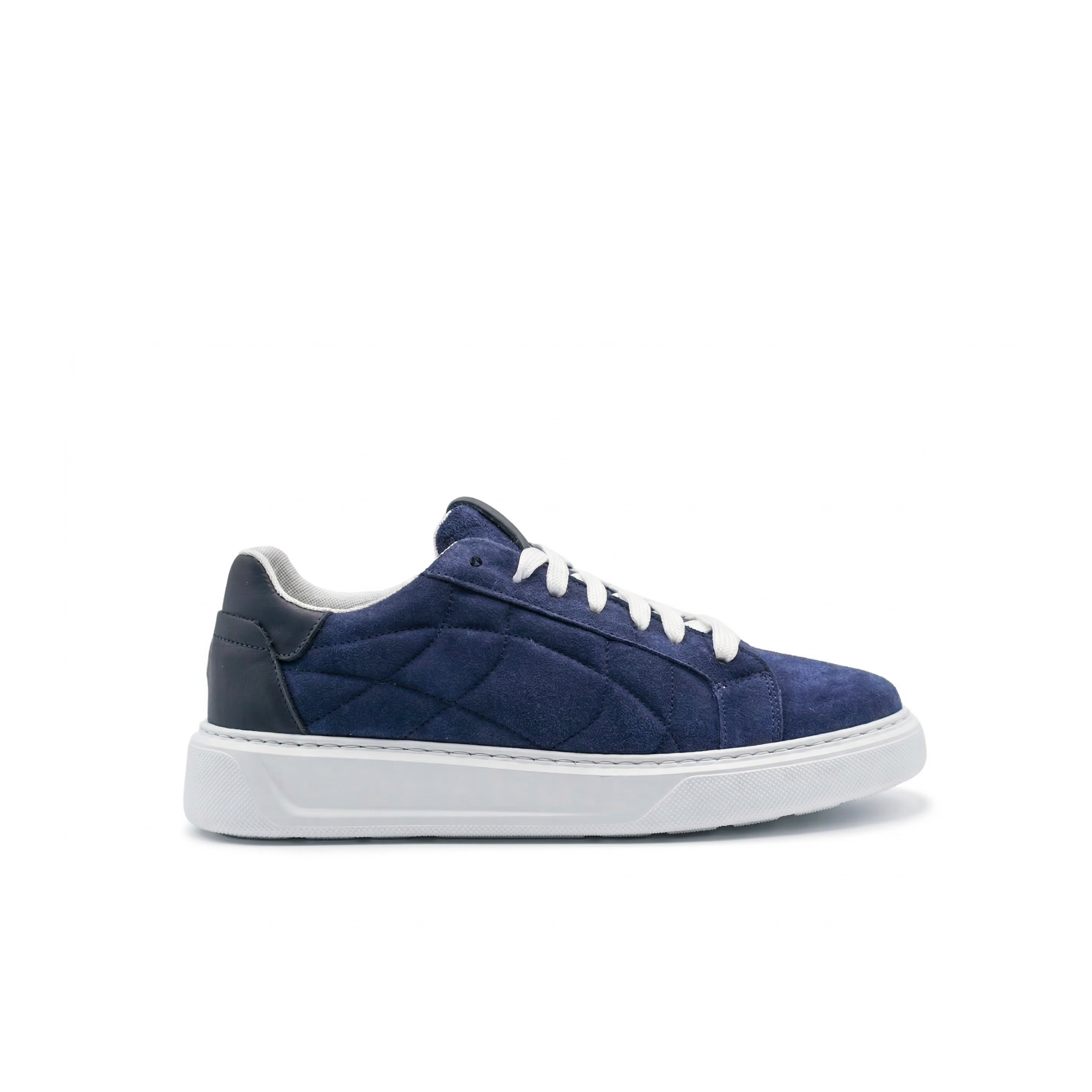 Orion Sneakers Uomo in Camoscio fondo bianco