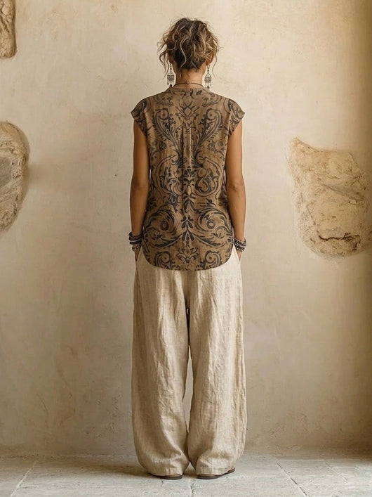 Giulia | Completo Bohemien Fluido Stratificato